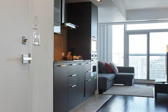 Condo Downtown, Cn Tower, Financial District Торонто Стая снимка